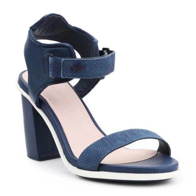Sandaler Lacoste Lonelle Heel Sandal 116 1 W Caw 7-31CAW0112003 blå 1