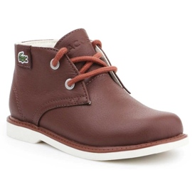 Lacoste Sherbrook Hi Sb Spc Jr 7-30SPC201177T brun svart 1