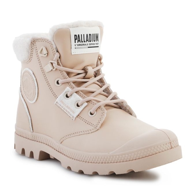 Palladium Pampa Hi Snow Warm 94380-235-M skor, beige 1