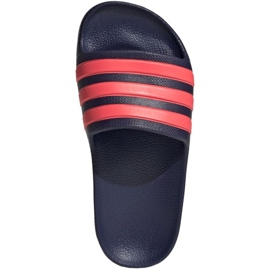 Adidas Adilette Aqua barntofflor, marinblå 1