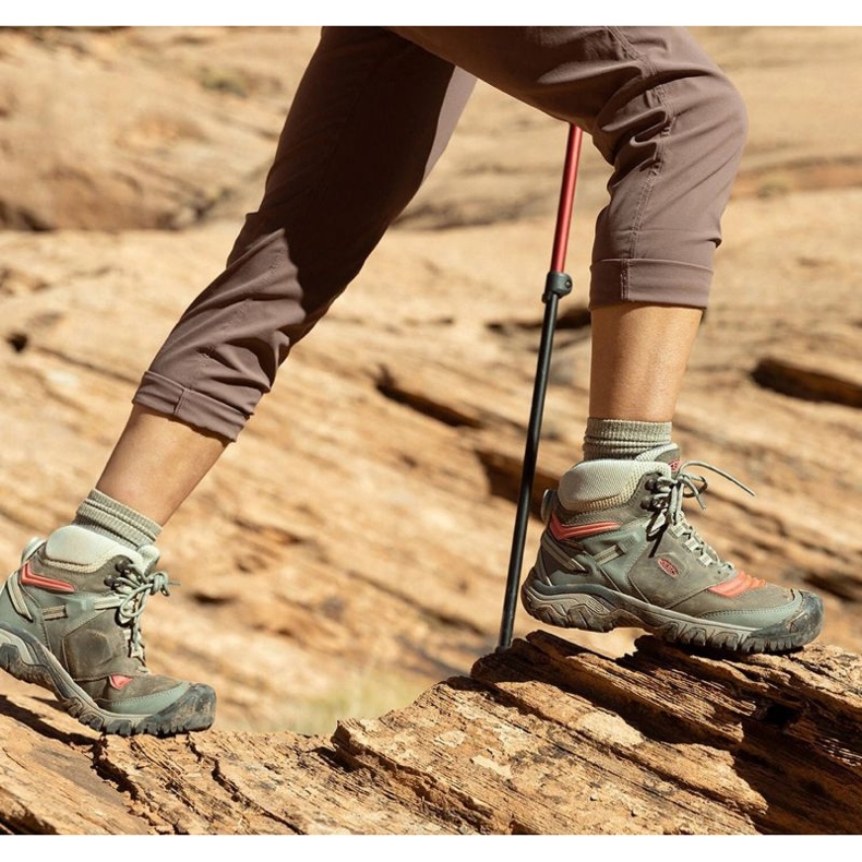 Keen Ridge Flex Mid Wp Trekking Skor KE-1024921 brun 2