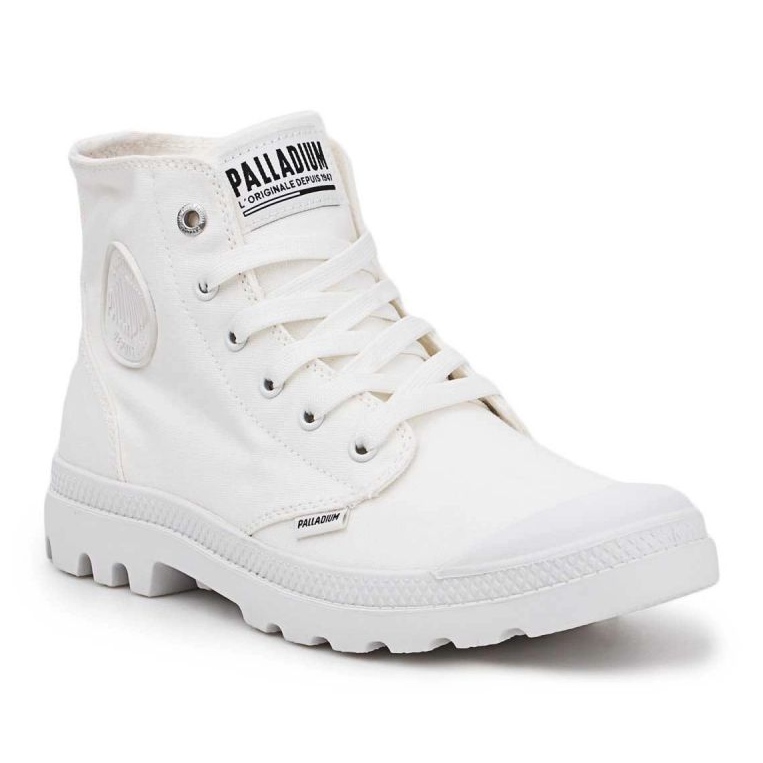 Palladium Pampa Hi Mono skor 73089-116 vit 1