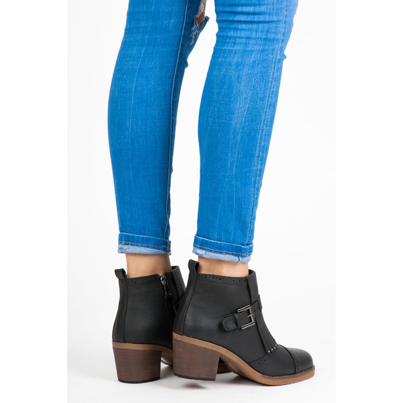 Kylie Svarta fransar stövlar 1