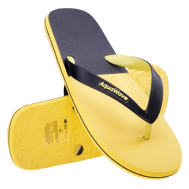 Aquawave roboor flip flops 92800399986 gul 1