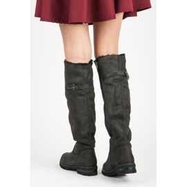 Seastar Mörkgrå stövlar för damer 1