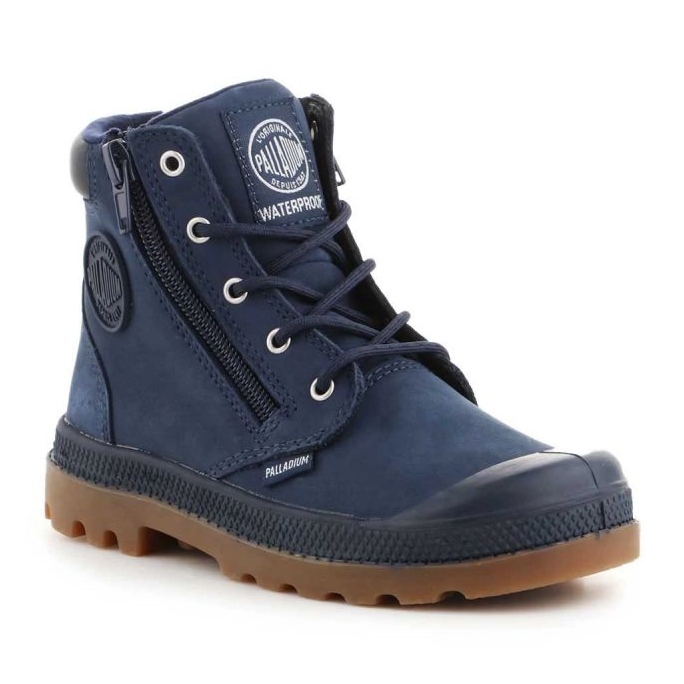 Palladium Pampa Hi Cuff Wp K 53476-425-M skor blå 1