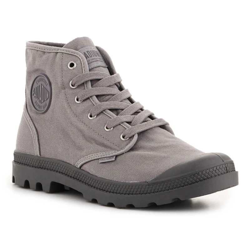 Palladium Pampa High Hi 02352-071-M Grå flanellskor 1