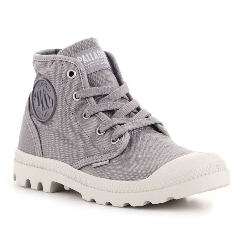 Palladium Us Pampa Hi F 92352-071-M Grå flanellskor 1
