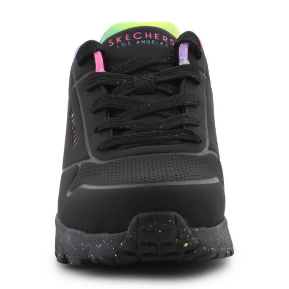 Skechers Uno Lite Rainbow Speckle skor 310456L-BKMT svart 2