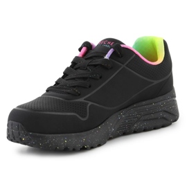 Skechers Uno Lite Rainbow Speckle skor 310456L-BKMT svart 3