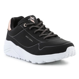 Skechers Uno Lite Metallic Mode 310384L-BLK skor svarta 1