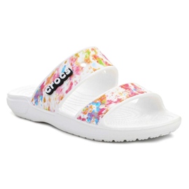 Crocs Classic Tie Dye Graphic Sandal W 207283-928 mångfärgad 1