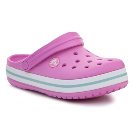 Crocs Crocband Kids Clog 207006-6SW rosa rosor och lila 1