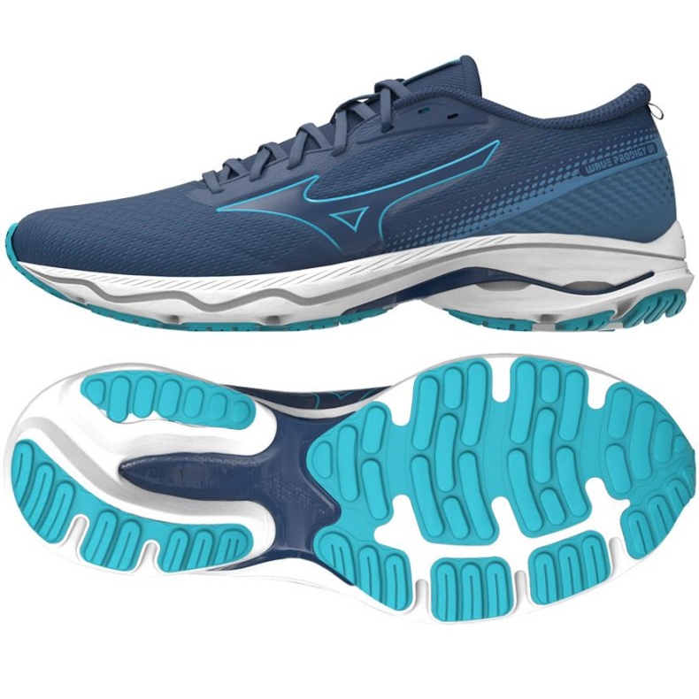 Mizuno Wave Prodigy 6 J1GC241001 skor blå 1