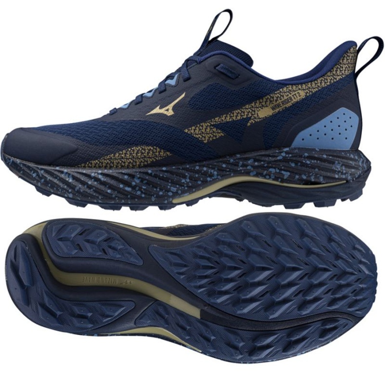 Mizuno Wave Rider Tt 2 skor J1GC243201 blå 1