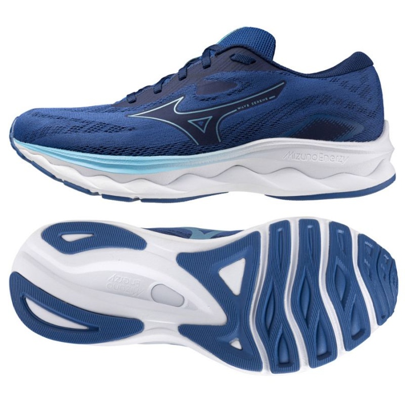 Mizuno Wave Serene J1GC245901 skor blå 1