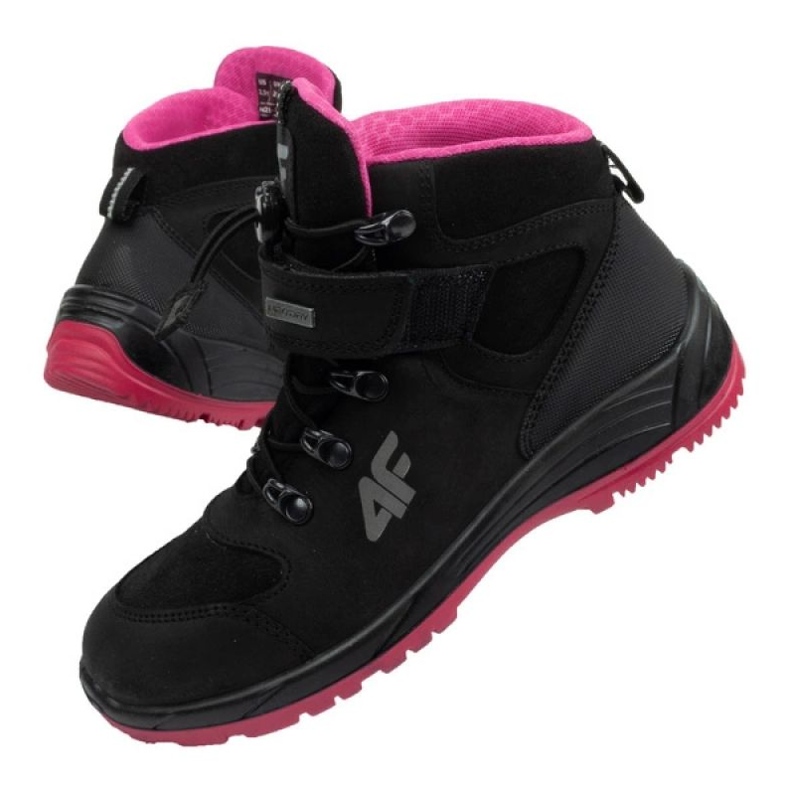 4F vandringsskor HJZ21-JOBMW251 21S svart 1