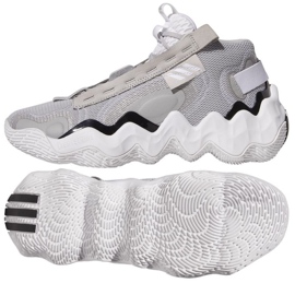 Adidas Exhibit B Wmns Mid GY8983 skor grå nyanser av grått 1