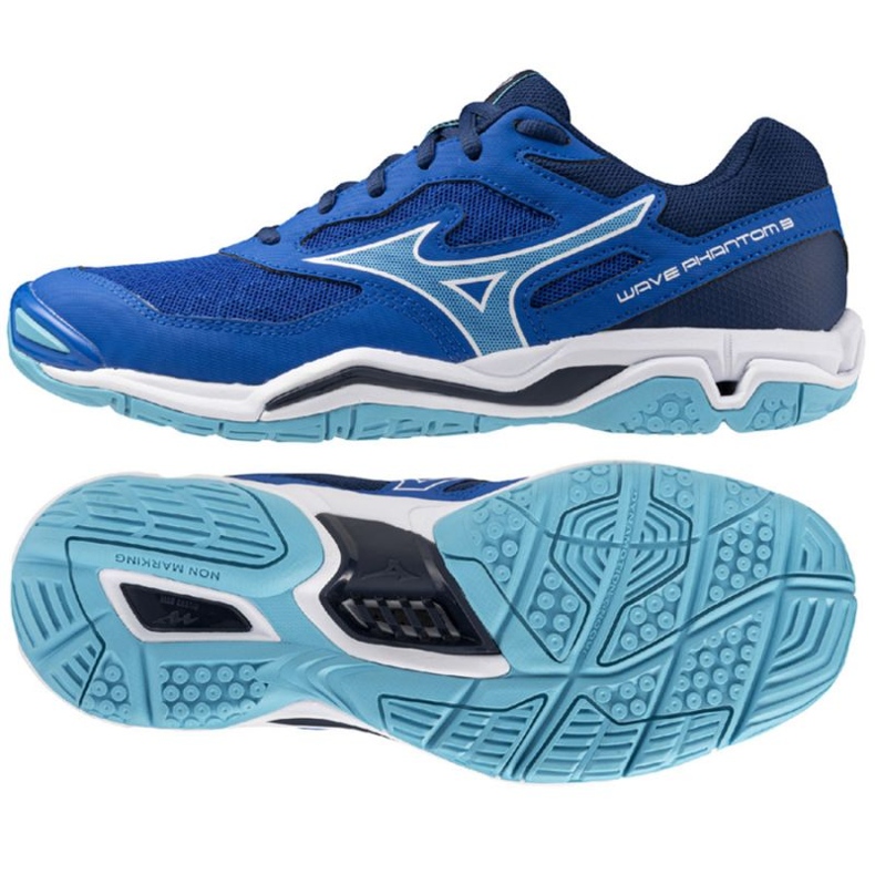 Mizuno Wave Phantom 3 X1GA226076 skor blå 1