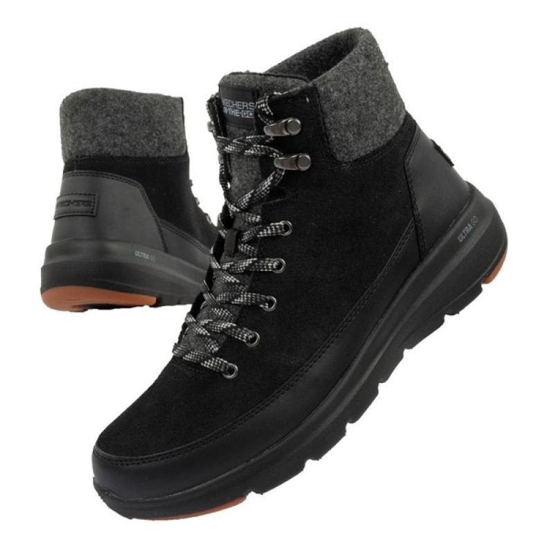 Skechers skor 144204/BKGY svart 1