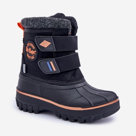Snöskor med kardborreband för barn Lee Cooper LCJ-24-44-2865K Svart 6