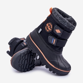 Snöskor med kardborreband för barn Lee Cooper LCJ-24-44-2865K Svart 3