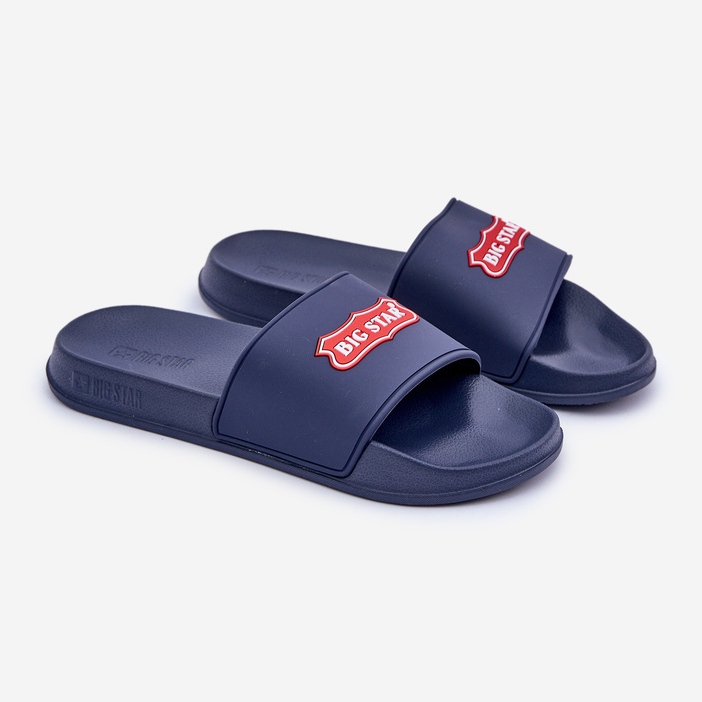 Big Star Foam Flip-Flops för män OO174029 Marinblå 1
