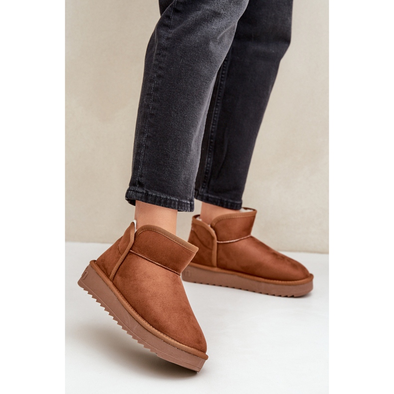 D.Franklin Snöskor för damplattform DFSH370010 Brun 2