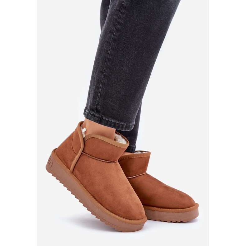 D.Franklin Snöskor för damplattform DFSH370010 Brun 1