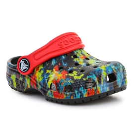 Crocs Classic Tie Dye Graphic Kids Clog T 206994-4SW flipflops mångfärgad 1