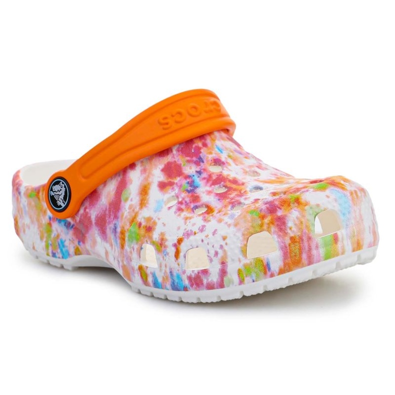 Crocs Classic Tie Dye Graphic Kids Clog 206995-83B flip flops mångfärgad 1