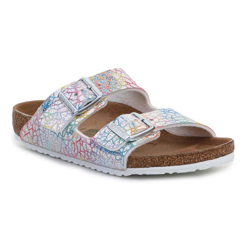 Birkenstock Arizona Kids Flashy Hologram Silver flipflops 1022173 mångfärgad 1