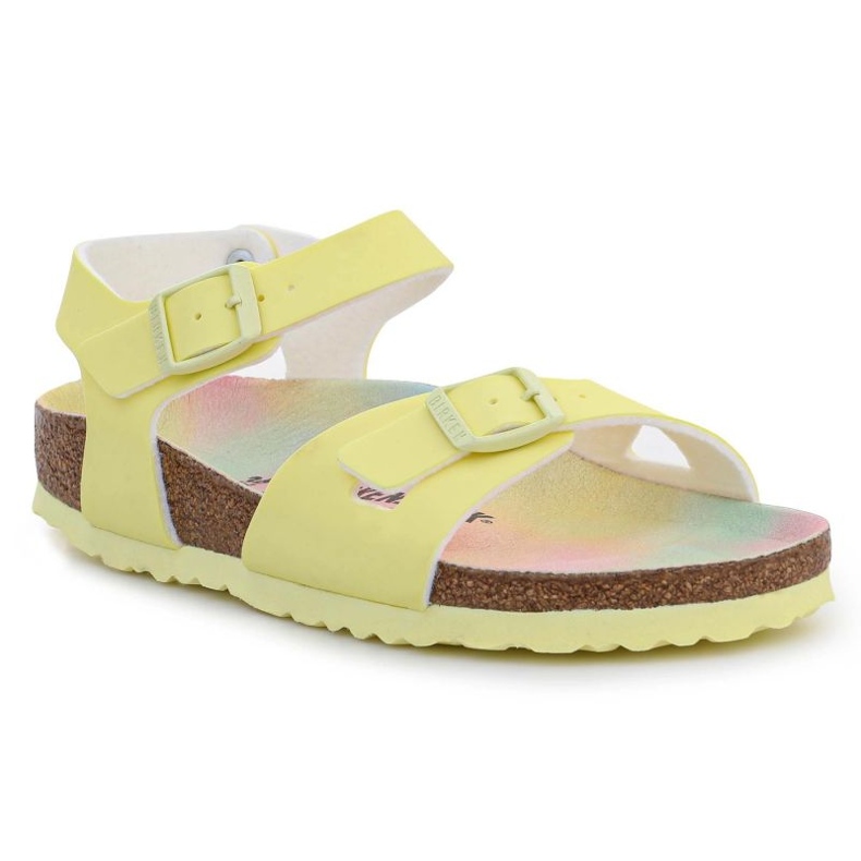 Birkenstock Rio Kids Sandals Candy Ombre Yellow 1022220 gul 1