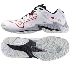 Mizuno Wave Lightning Z8 V1GA240096 skor vit 1