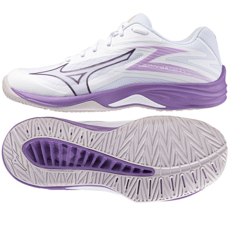 Mizuno Lightning Star Z7 V1GD230310 volleybollskor vit 1
