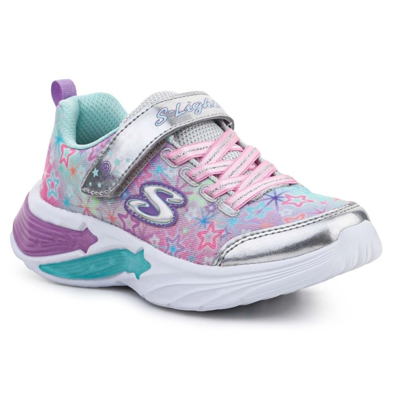 Skechers S Lights Star Sparks 302324L-SMLT skor mångfärgad 1