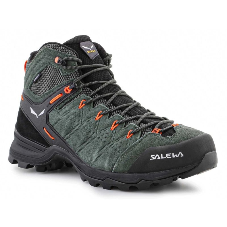 Salewa Ms Alp Mate Mid Wp 61384-5400 skor grön 1