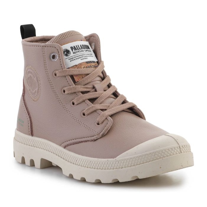 Palladium Pampa Hi Re-Vegn Läderskor 74378-284-M beige 1
