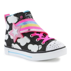 Skechers Twinkle Toes skor: Twinkle Sparks - Shooting Star 314775L-BKMT svart 1