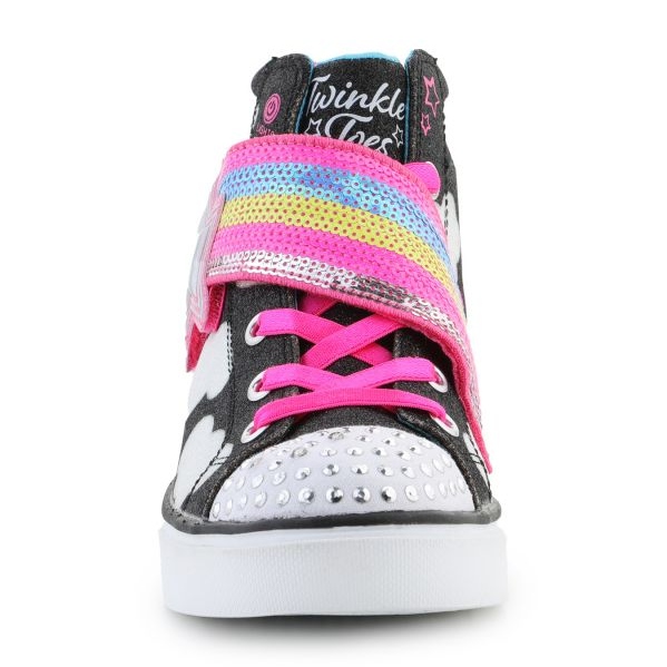 Skechers Twinkle Toes skor: Twinkle Sparks - Shooting Star 314775L-BKMT svart 2