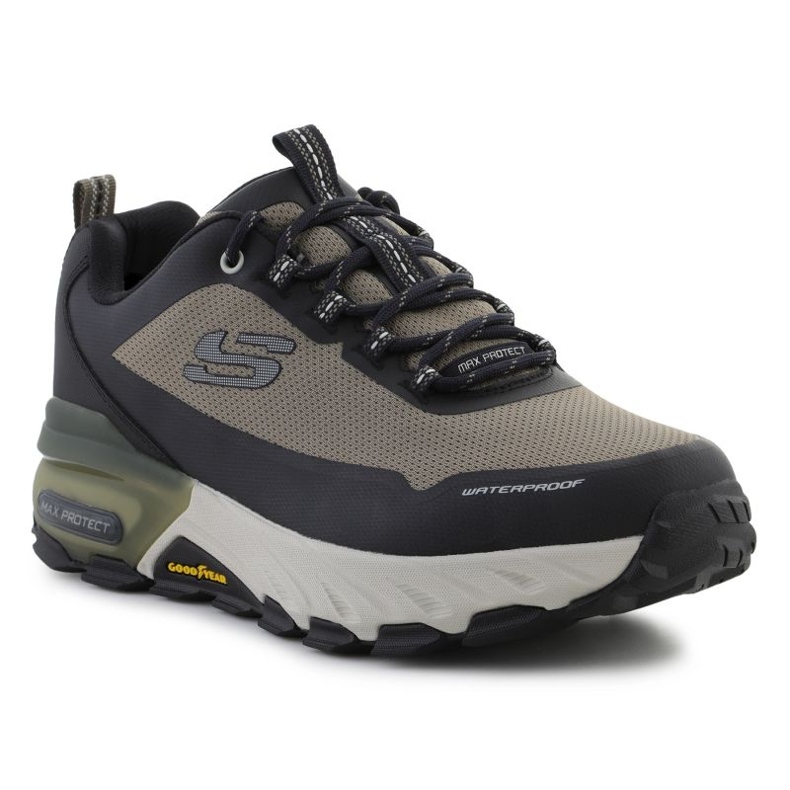 Skechers Max Protect Fast Track skor 237304-OLBK grön 1