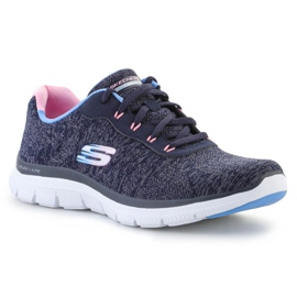 Skechers Flex Appeal 4.0 skor - Fresh 149570-NVMT blå 1