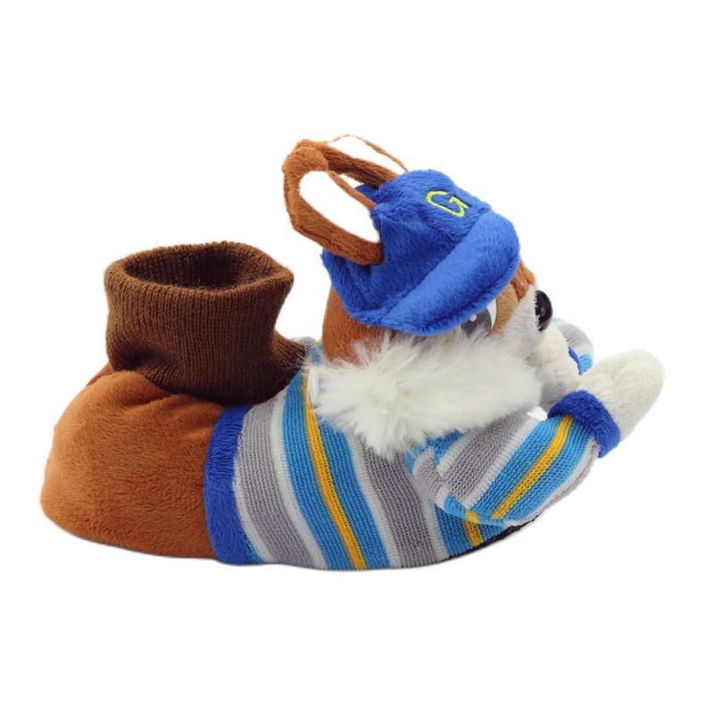 American Club Varma amerikanska ekorretofflor blå brun 1