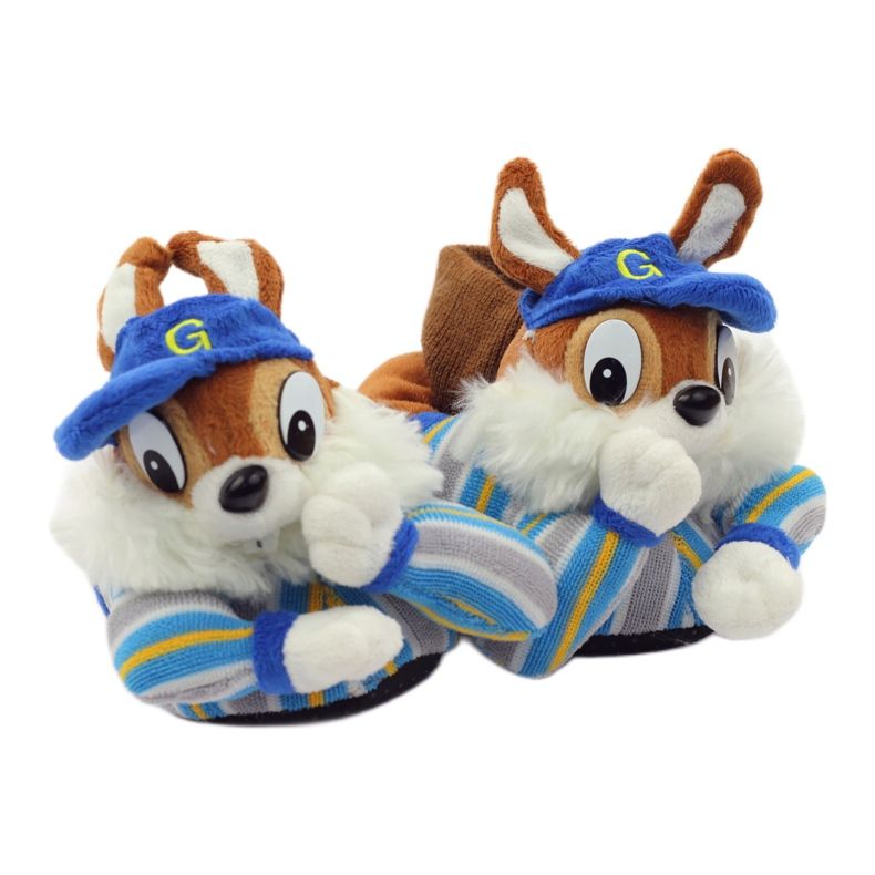 American Club Varma amerikanska ekorretofflor blå brun 5