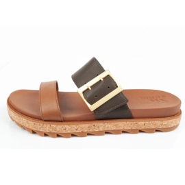 Sorel Roaming Slide NL4177-242 flipflops brun 2