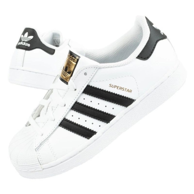 Adidas Superstar BA8378 sportskor vit 1