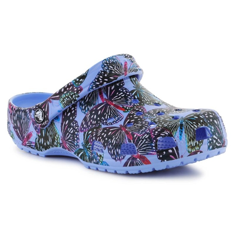 Slides Crocs Classic Butterfly clog moon W 208257-5Q7 purpur 1