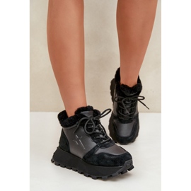 Big Star Isolerade sportskor OO274A329 grå och svart 1