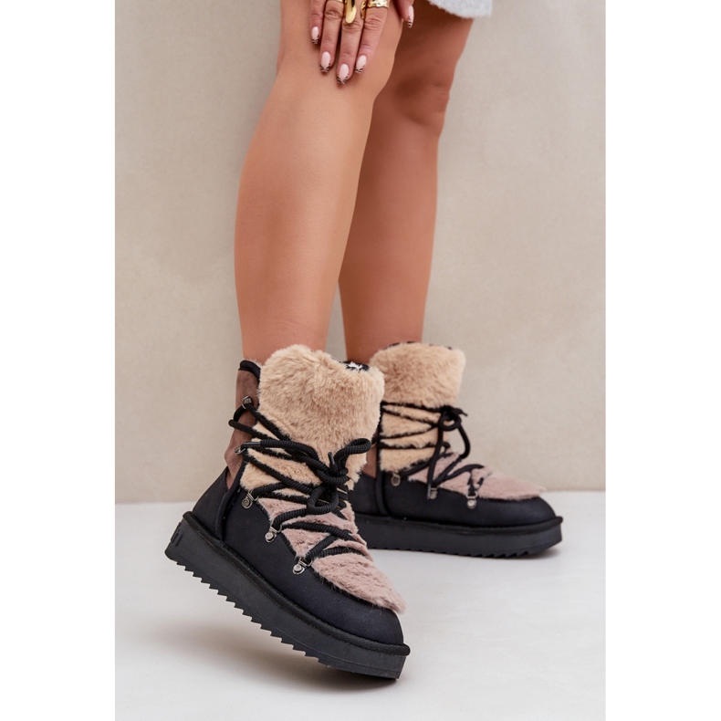 D.Franklin pälsisolerade snöstövlar DFSH370012 svart 1