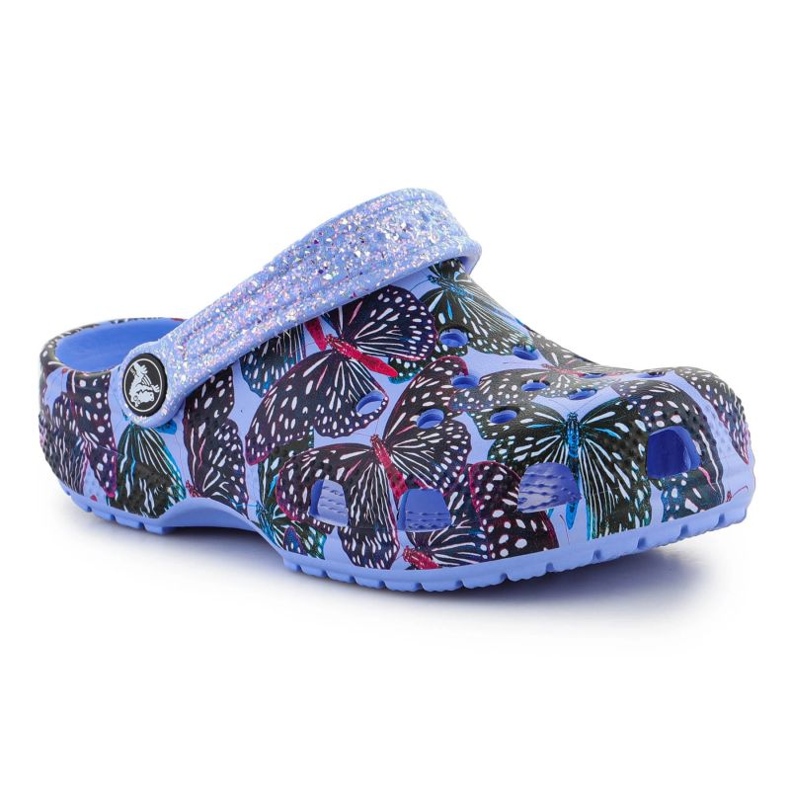 Crocs Classic Butterfly Clog 208297-5Q7 flipflops blå 1